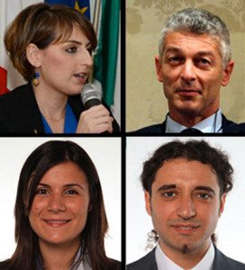 Dalila Nesci, Nicola Morra, Federica Dieni e Paolo Parentela