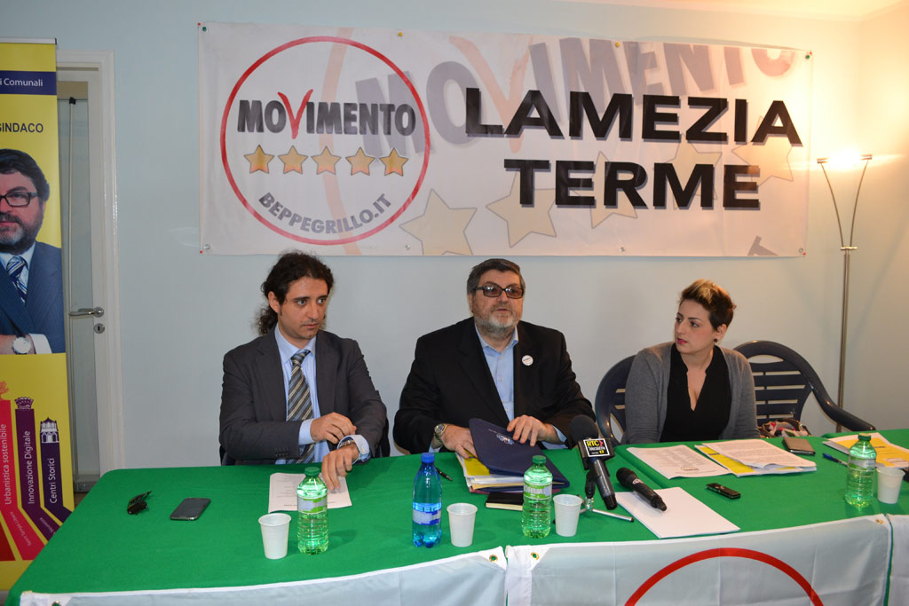 Paolo Parentela, Giuseppe D'Ippolito e Dalila Nesci