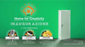 inaugurazione home for creativity