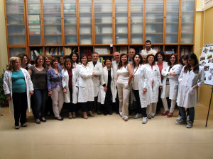 La dottoressa Amalia Cecilia Bruni e la sua Equipe in Neurogenetica