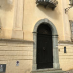 Appeso alla facciata delMArRC #unlenzuolocontrolamafia in ricordo di Falcone e Borsellino