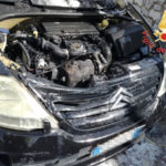 Lamezia: auto in fumo in Via Patrioti Sambiasini, nessun ferito
