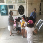 I bambini del progetto “l’ arte che accarezza” in visita alla compagnia carabinieri di Taurianova