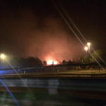 Lamezia: incendio nei pressi del bivio di Maida, traffico bloccato