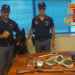 Criminalità: Polizia sequestra droga e carabina rubata a Catanzaro