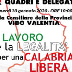 Cgil: lavoro e legalità, assemblea con Landini a Vibo Valentia
