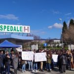 Covid: sit-in davanti ospedale Cosenza, servono assunzioni