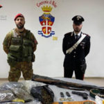 I carabinieri rinvengono armi e munizioni a Sinopoli