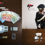 Cercava di disfarsi della droga: arrestata dai carabinieri