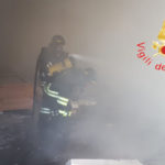 Incendi: in fiamme a San Pietro Lametino deposito falegnameria