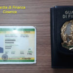 Guardia di finanza Cosenza: arrestato falso finanziere