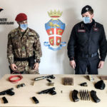Armi: scoperto arsenale in muro a secco nella Locride