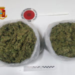 4 giovanissimi sorpresi a trasportare 2 kg di marijuana