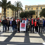 Primo Maggio: Flash mob della Cgil Area Vasta in piazza Matteotti