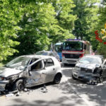 Incidente strada scontro tra due auto, feriti
