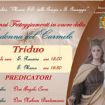 Lamezia: al via triduo festa Madonna del Carmelo a Fronti