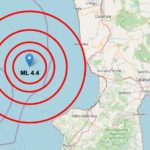 Calabria, terremoto: scossa al largo di Lamezia tra 4,3-4,8 gradi Richter