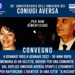 Trenta anni dall’omicidio Salvatore Aversa e Lucia Precenzano Teatro Grandinetti