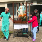 Lamezia, visita statua pellegrina Medaglia Miracolosa ai degenti di psichiatria dell'ospedale