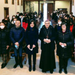 Sinodo, studenti del liceo “Galileo Galilei” al santuario di Dipodi con il vescovo Schillaci