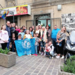 Momento di convivialità per 35 profughi ucraini offerto da un ristoratore catanzarese