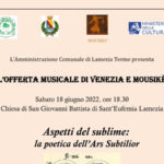 Concerto “L’offerta musicale di Venezia” sabato 18, alle 18 presso Chiesa San Giovanni Battista