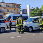 Incidente stradale a Crotone due auto coinvolte