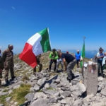 Alpini in vetta al Pollino per celebrare 150mo fondazione