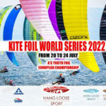 Prima giornata di Kite Foil World Series 2022, a Gizzeria fino al 24 luglio