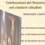 Lamezia: Commemorazione defunti, le celebrazioni del Vescovo