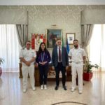 La Presidente Succurro ha ricevuto  Comandante Spalluto, Capo  Capitaneria di Porto di Vibo