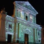 Videomapping a tema natalizio sulla facciata della Cattedrale