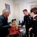Soverato: Maria Assunta sorprende i Carabinieri con un dono