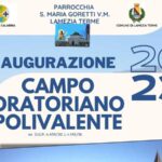 Lamezia, inaugurazione campo oratoriano polivalente nella Parrocchia Santa Maria Goretti di Savutano