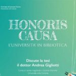 Lamezia, rassegna “Honoris Causa”: Andrea Gigliotti presenta laurea magistrale in Scienze Storiche