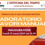 Lamezia, inaugurazione laboratorio lavori manuali con progetto “L’Officina del tempo”