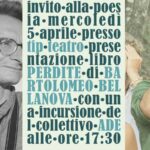 Lamezia, incontro con la poesia di Bartolomeo Bellanova al TIP Teatro