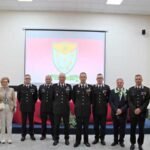 Cerimonia consegna insegne metalliche Medaglia Mauriziana al merito di dieci lustri di carriera militare