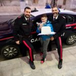 I Carabinieri di Locri regalano un elicottero al piccolo Francesco