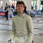 Atleta Alessio Piraina del Circolo Scherma Lametino qualificato per il Campionato Italiano Gold Giovani