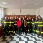 Girifalco, sindaco riceve i nuovi vigili del fuoco volontari