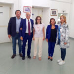Lamezia, primo giorno di scuola all’istituto “Gatti-Manzoni-Augruso”: alunni e insegnanti incontrano il sindaco