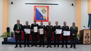 Cerimonia solenne di consegna di due Medaglie di Bronzo al Merito Civile