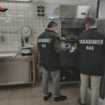 Controlli sulla ristorazione del Nas di Reggio Calabria: sequestrata quasi una tonnellata di alimenti e disposta la chiusura immediata di due attività